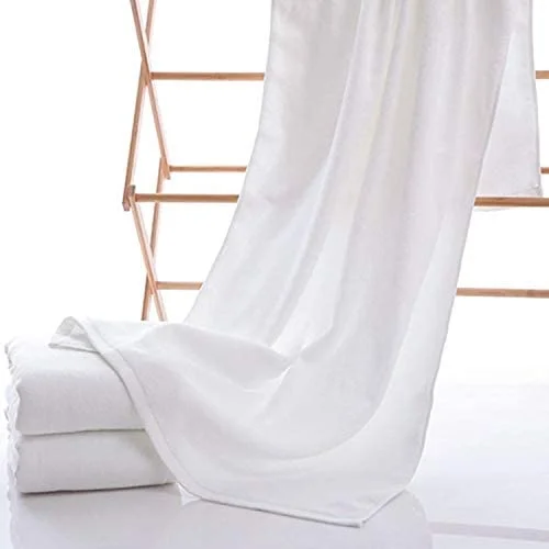 A+TTXH+L Super Doux Towels 100 * 200cm Cotton Hôtel Spa Serviette de Bain Grande Plage Marque de Serviette for Adultes Salon de beauté Home Textile Salle de Bain Mer – Image 5