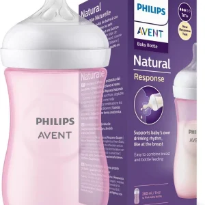Biberon Natural rose 260 ml Philips AVENT