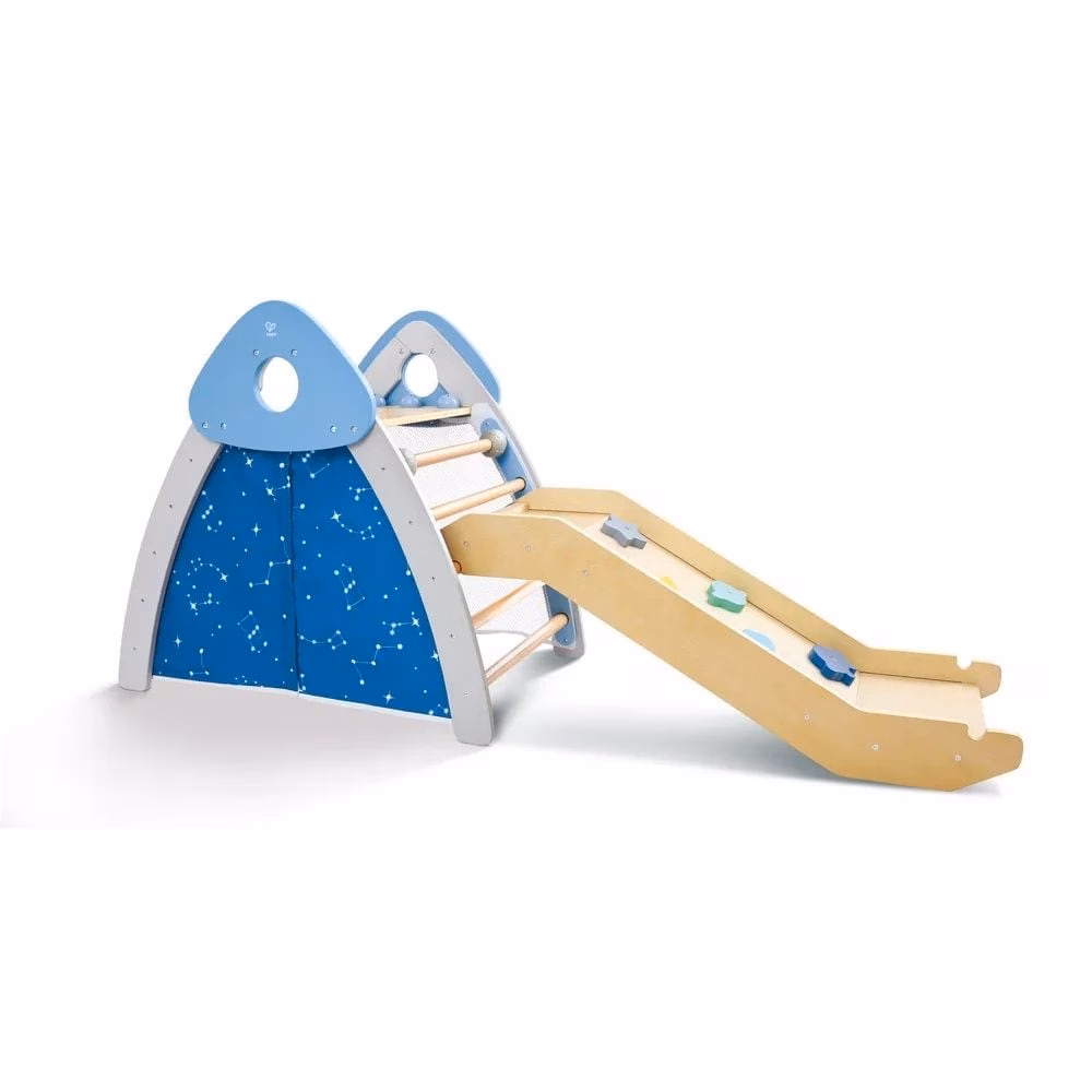 Aire de jeu escalade & toboggan 4 en 1