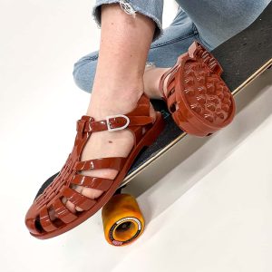 Sandales terracotta adulte – Méduse